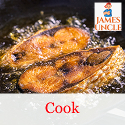 Domestic cook Mrs. Aloka Pramanik in Dakshin Barasat